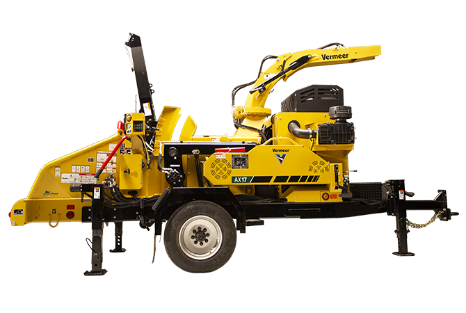 Vermeer AX17 Déchiqueteur de branches – Capacité 17 po – Diesel