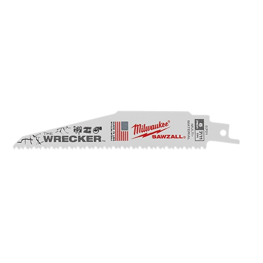 Milwaukee Lames multi-matériaux SAWZALL® WRECKER™ 48-01-2706