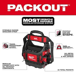Milwaukee Tote structuré 10" PACKOUT™ 48-22-8311