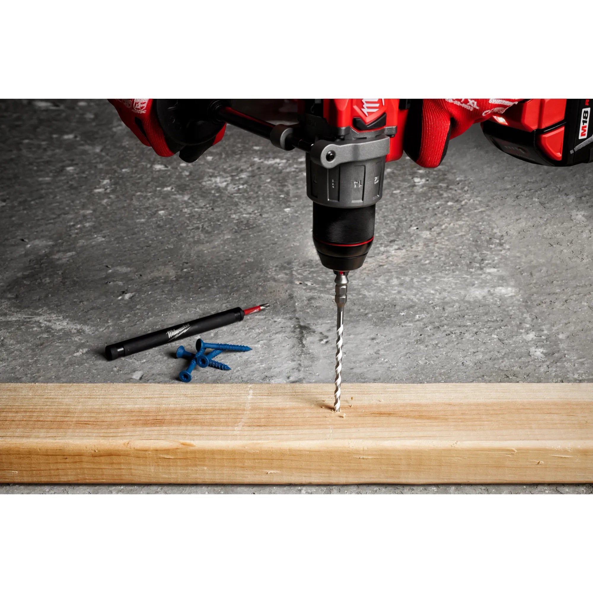 Milwaukee Shockwave Impact Duty™ Carbide Multi-Material Drill Bits for Concrete Screws 48-20-8876