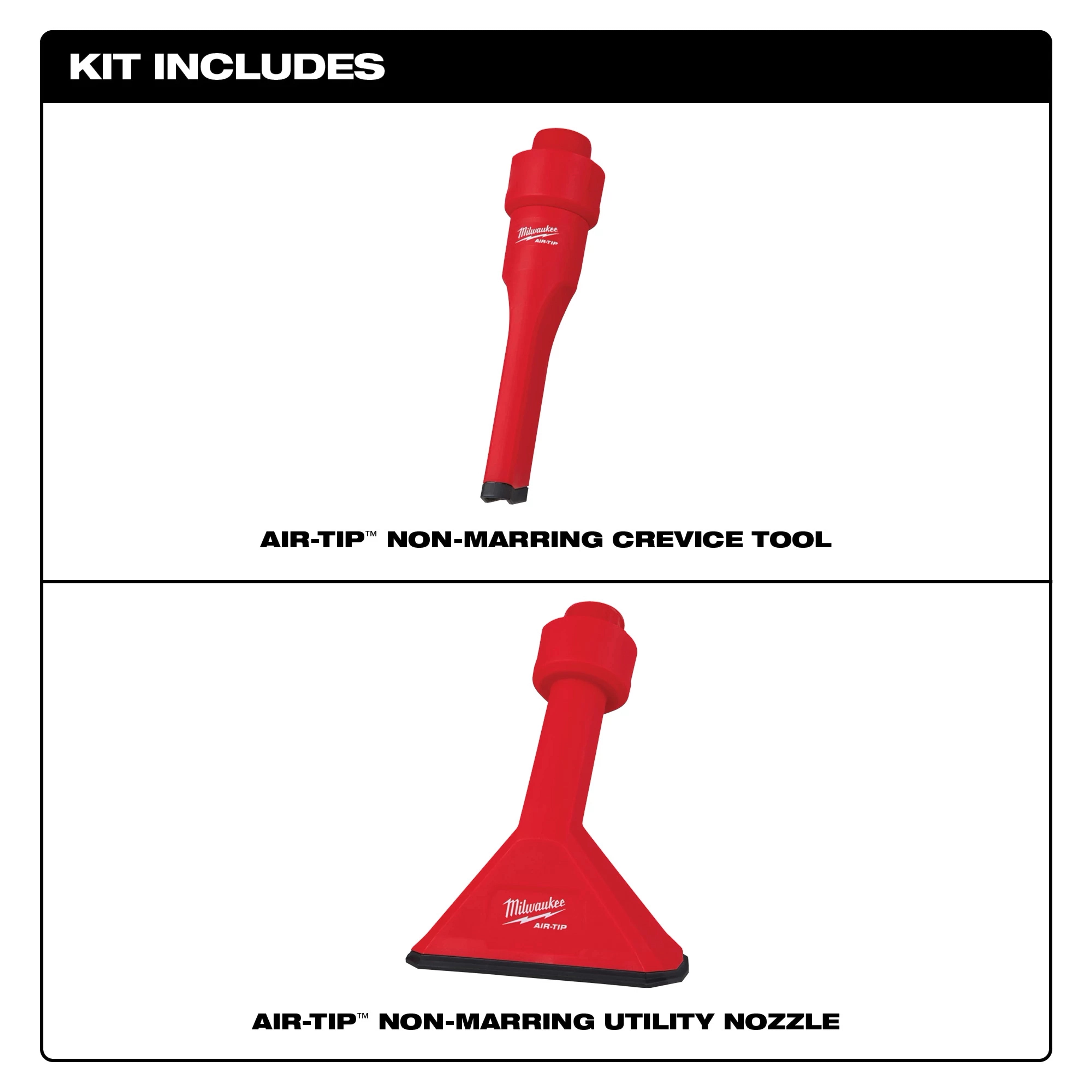 Milwaukee Kit de buse utilitaire non marquante AIR‑TIP™ 49-90-2034
