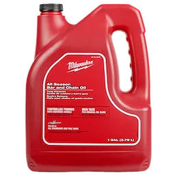 Milwaukee Huile de chaîne et barre toutes saisons 1 gallon 49-16-2838