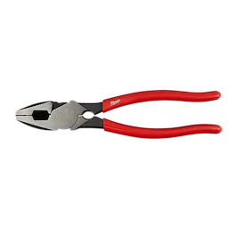 Milwaukee Pinces de lineman à levier élevé avec nettoyeur de filet 48-22-6503