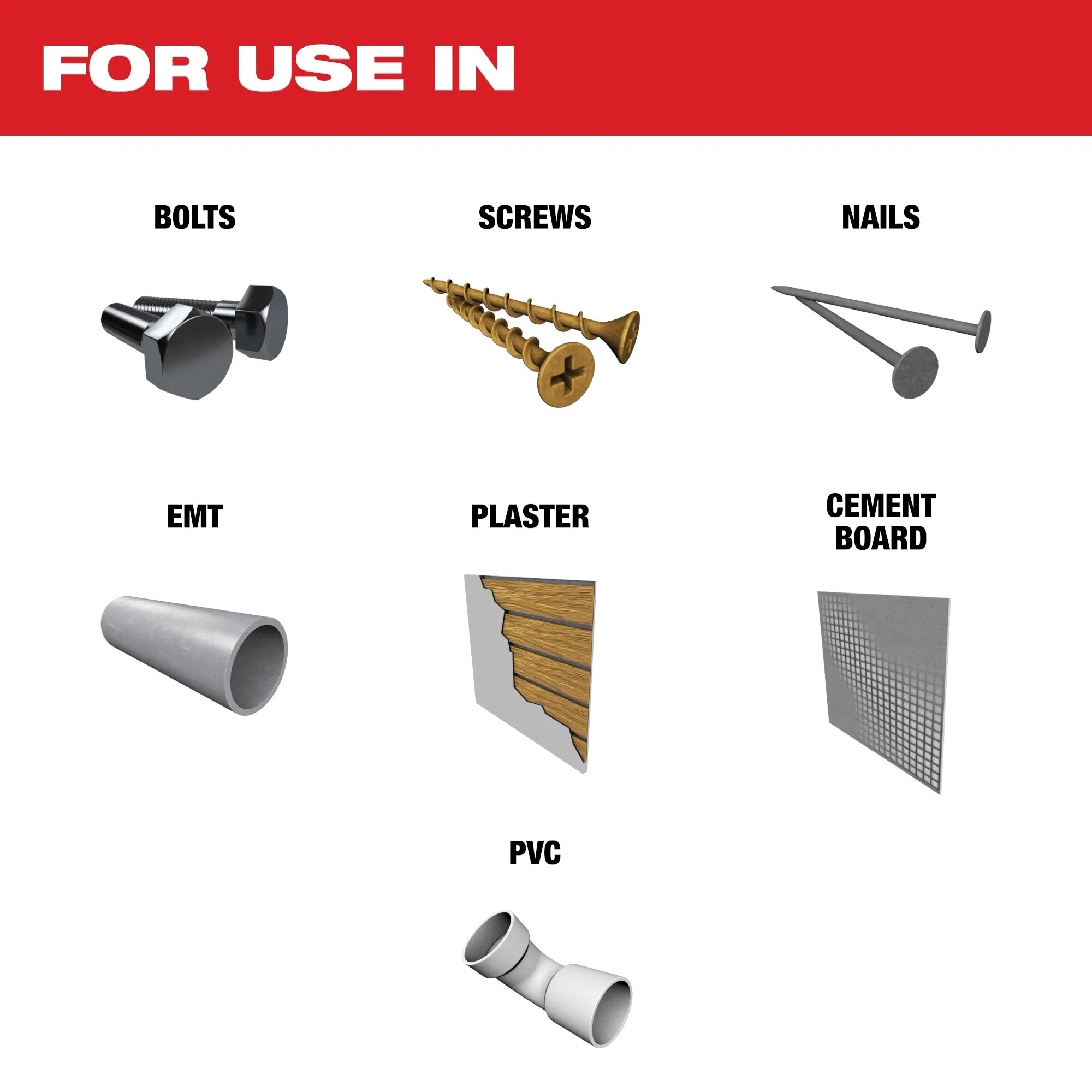 Milwaukee Lames à dents en carbure métal à montage universel pour outil oscillant multi‑outils 49-25-1509