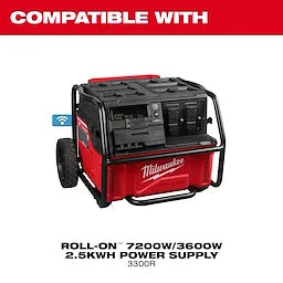 Milwaukee Couvercle d'alimentation ROLL-ON™ 7200W/3600W 2,5 kWh 48-11-3300