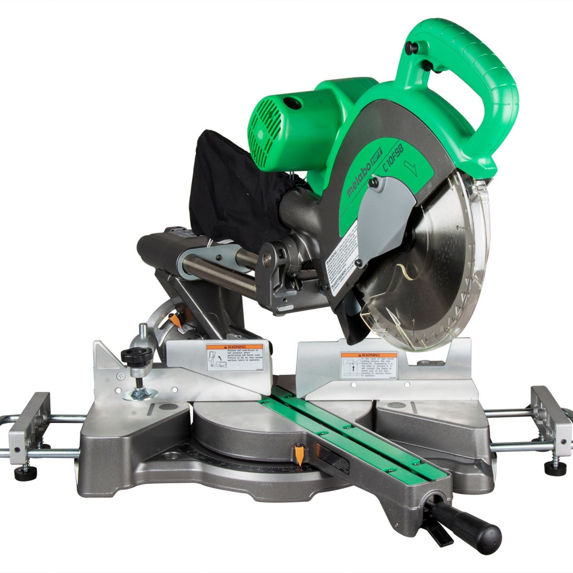 Metabo HPT 10 Inch Sliding Dual Compound Miter Saw C10FSBS