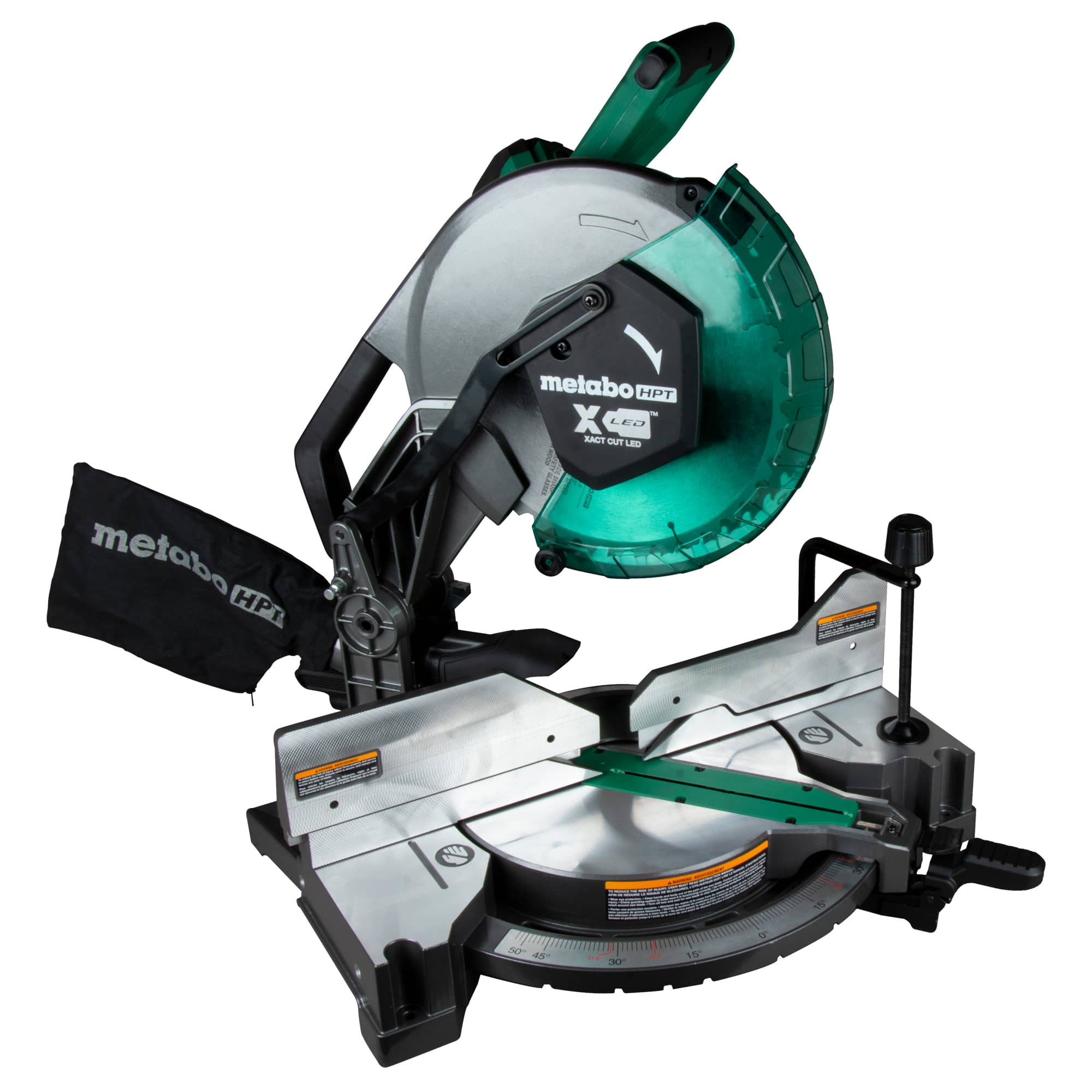 Metabo Scie à onglet à coupe composée à double biseau 12 po | Metabo HPT C12FDHB C12FDHB