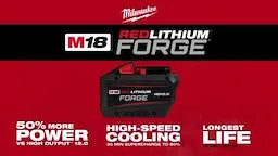 Milwaukee M18™ REDLITHIUM™ FORGE™ HD12.0 Battery Pack 48-11-1813