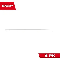 Milwaukee Lime ronde 5/32" pour chaîne de tronçonneuse - lot de 6 49-16-2883