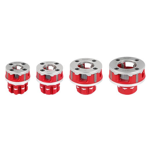 Milwaukee Compact 1/2"-1-1/4" ALLOY NPT Portable Pipe Threading Forged Aluminum Die Head Kit 48-36-1063