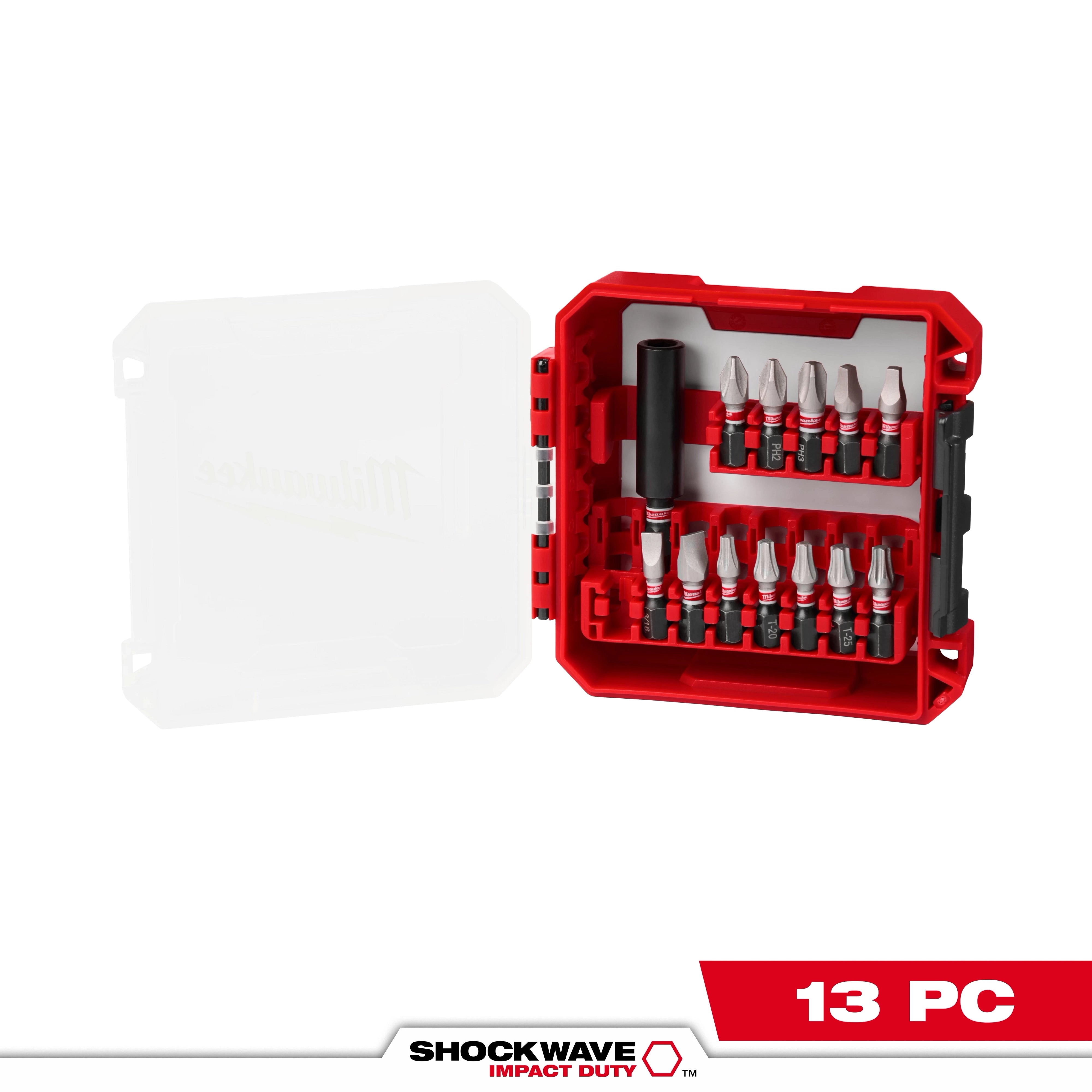 Milwaukee 13PC SHOCKWAVE™ Impact Duty Driver Bit Set 48-32-4035