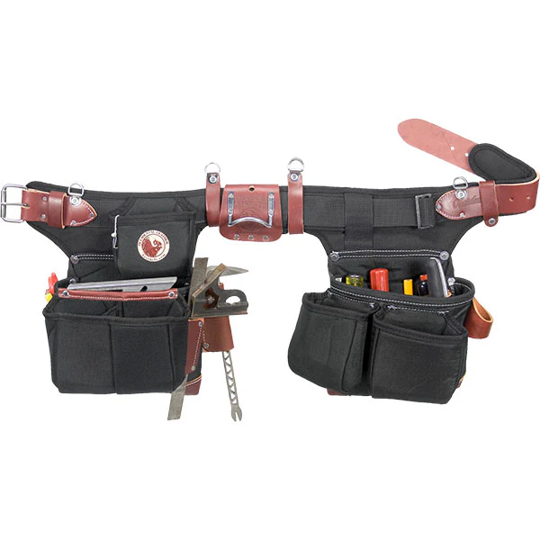 Occidental Leather Configuration de la ceinture à outils de charpentier Adjust-to-Fit™ OxyLight™ 9515