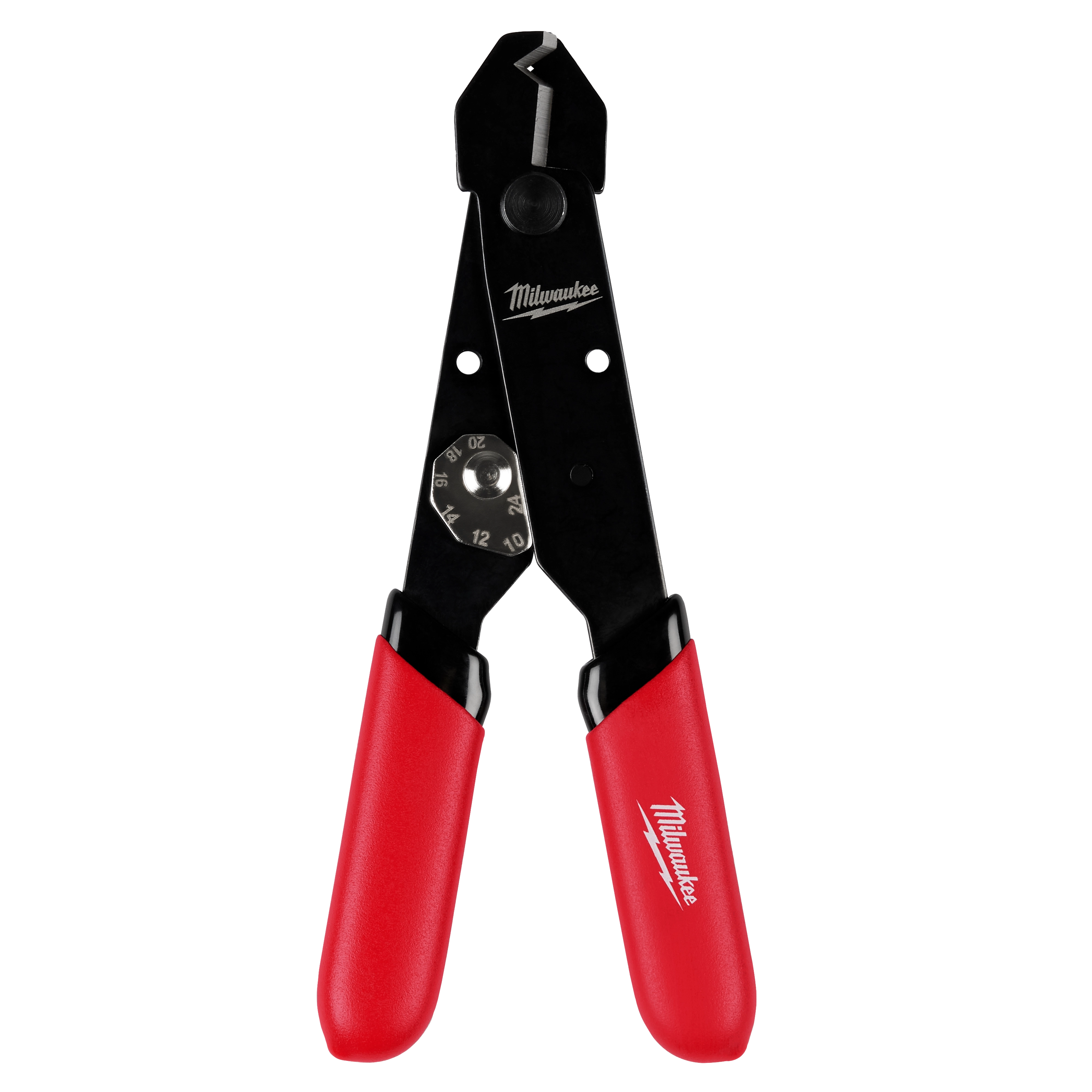 Milwaukee Dénudeur & coupe-fil compact réglable 10-24 AWG 48-22-3040