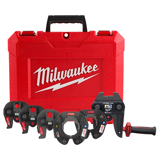 Milwaukee ½” – 2” IPS-ASP Press Jaw & Ring Kit for M18™ FORCE LOGIC™ Long Throw Press Tool 49-16-2691SA