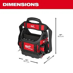 Milwaukee Tote structuré 10" PACKOUT™ 48-22-8311