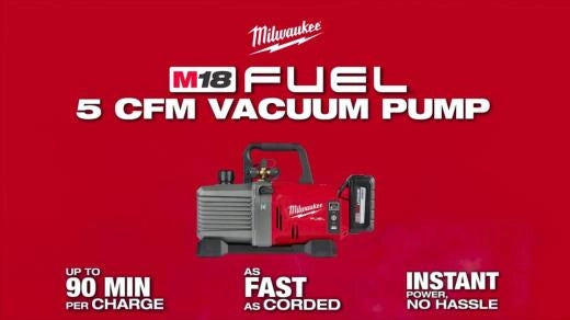 Milwaukee Kit de pompe à vide M18 FUEL™ 5 CFM 2941-21