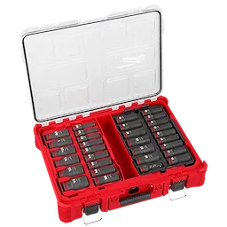 Milwaukee Set PACKOUT de 31 embouts SHOCKWAVE Impact Duty™ 1/2" Dr 49-66-6806