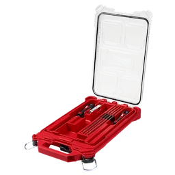 Milwaukee Ensemble d'affûtage de chaîne de tronçonneuse 9 pièces avec organiseur compact à profil bas PACKOUT™ 49-16-2880