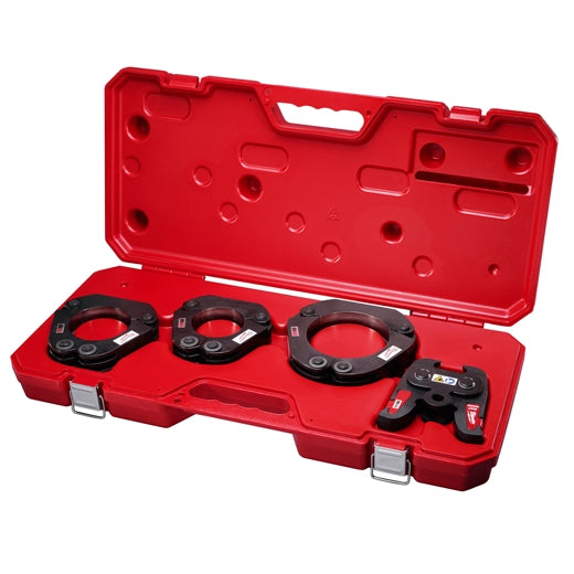 Milwaukee Kit d’anneaux de pressage CTS‑V 2 1/2"‑4" pour outils de pressage M18™ FORCELOGIC™ 49-16-2690