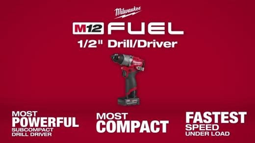Milwaukee Perceuse à percussion/visseuse M12 FUEL™ 1/2" 3404-20