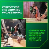 Metabo Metabo HPT DS18DEX – Kit de perceuse/visseuse sans fil 1/2" 18 V MultiVolt™ à moteur brushless (2 × 2,0 Ah) DS18DEX