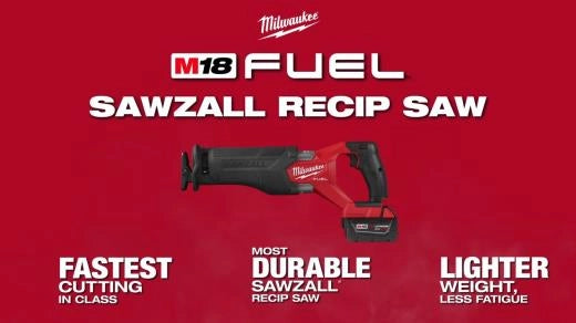 Milwaukee Scie sabre réciproque 2821-20 M18 FUEL™ SAWZALL® 2821-20