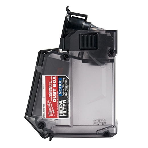 Milwaukee M12™ HAMMERVAC™ Universal Dust Extractor Dust Box, Filter and Lid 49-90-2343