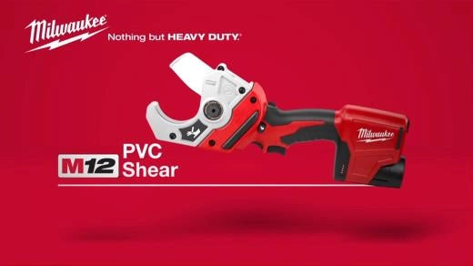 Milwaukee 2470-20 M12™ Cisaille à tuyaux en plastique (outil seul) 2470-20