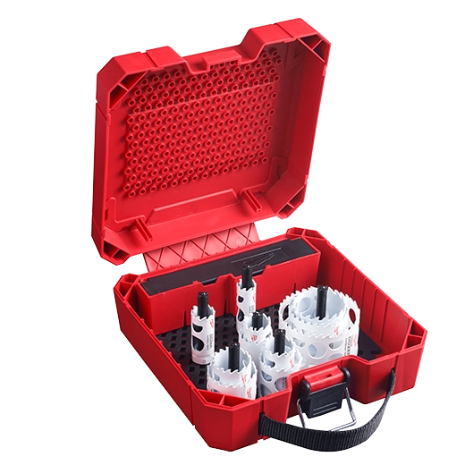 Milwaukee Kit HOLE DOZER™ 15 pièces avec scies-cloches à dents en carbure 49-22-3097