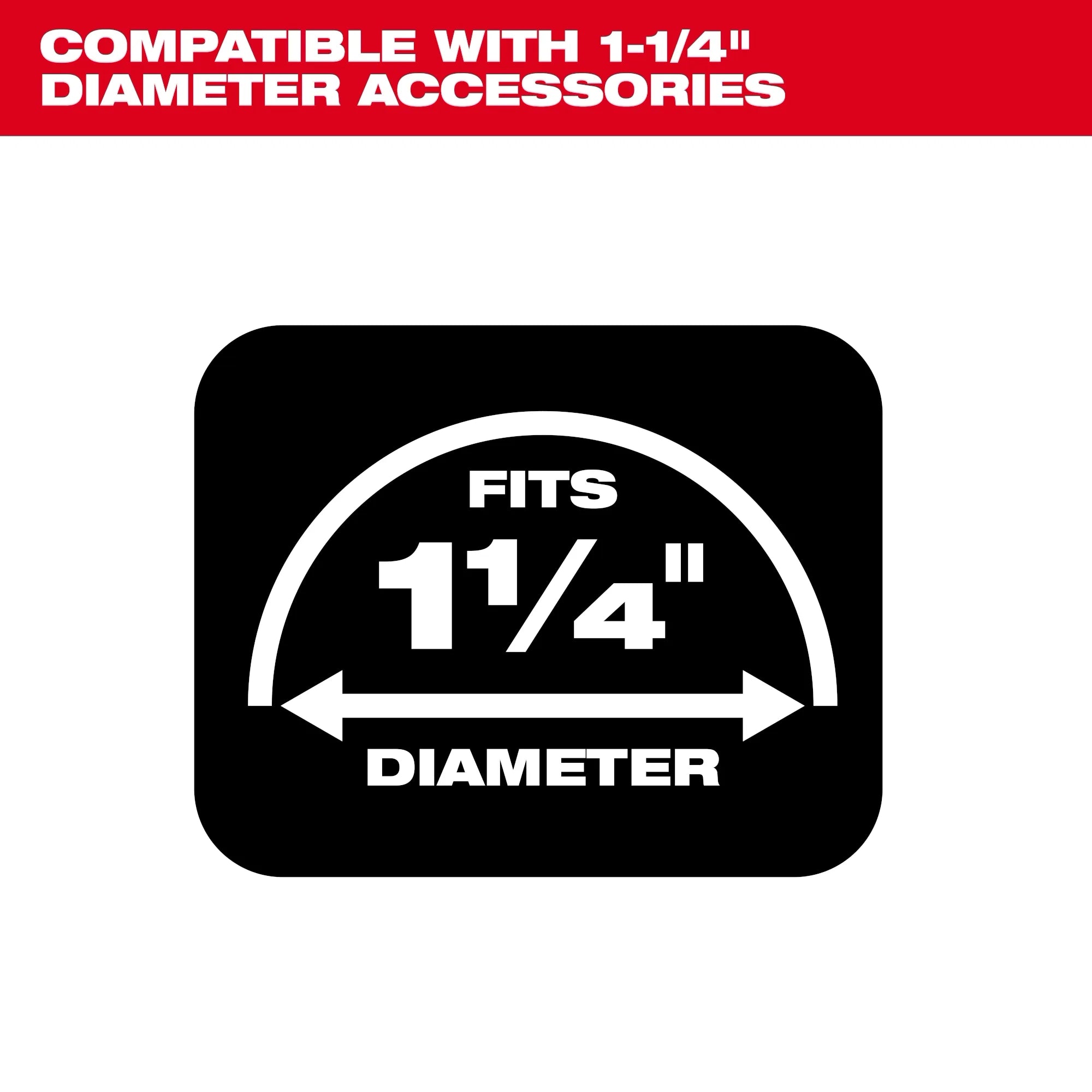 Milwaukee Tuyau extensible 1-1/4” x 2’ à 6’ 49-90-2014