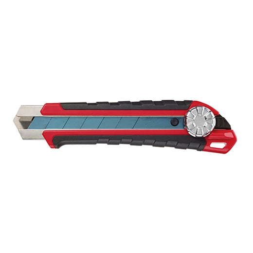 Milwaukee Couteau Snap‑Off 25 mm avec verrou métallique et lame de coupe de précision 48-22-1962