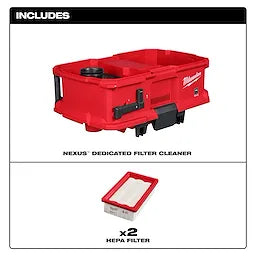Milwaukee Nettoyeur de filtre dédié NEXUS™ 0991-20