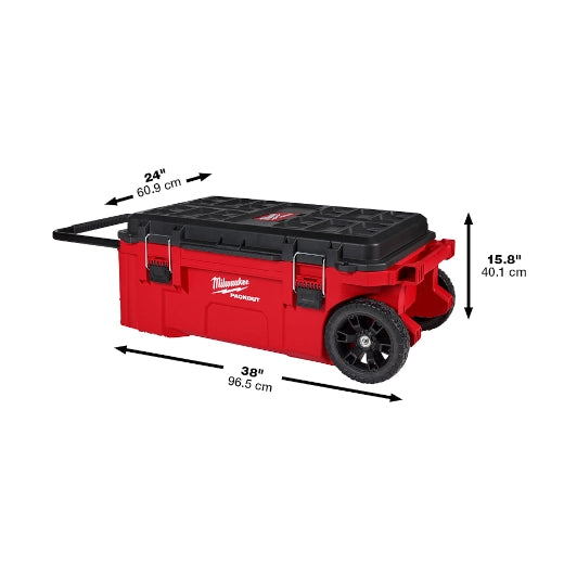 Milwaukee Coffre à outils roulant PACKOUT™ 48-22-8428