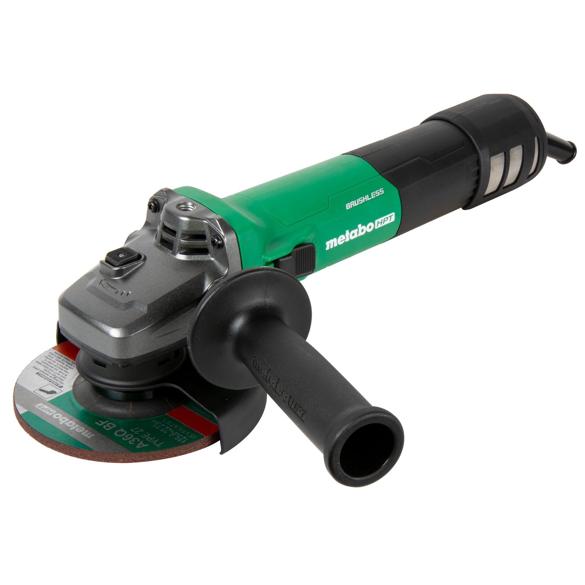 Metabo HPT 5" 12 Amp AC Brushless Variable Speed Angle Grinder G13VE2