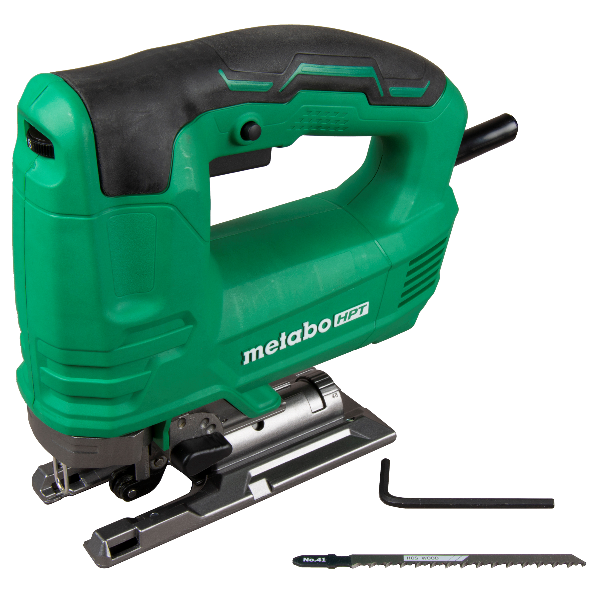 Metabo Scie sauteuse filaire à vitesse variable avec souffleur de poussière | Metabo HPT CJ90VST2 CJ90VST2