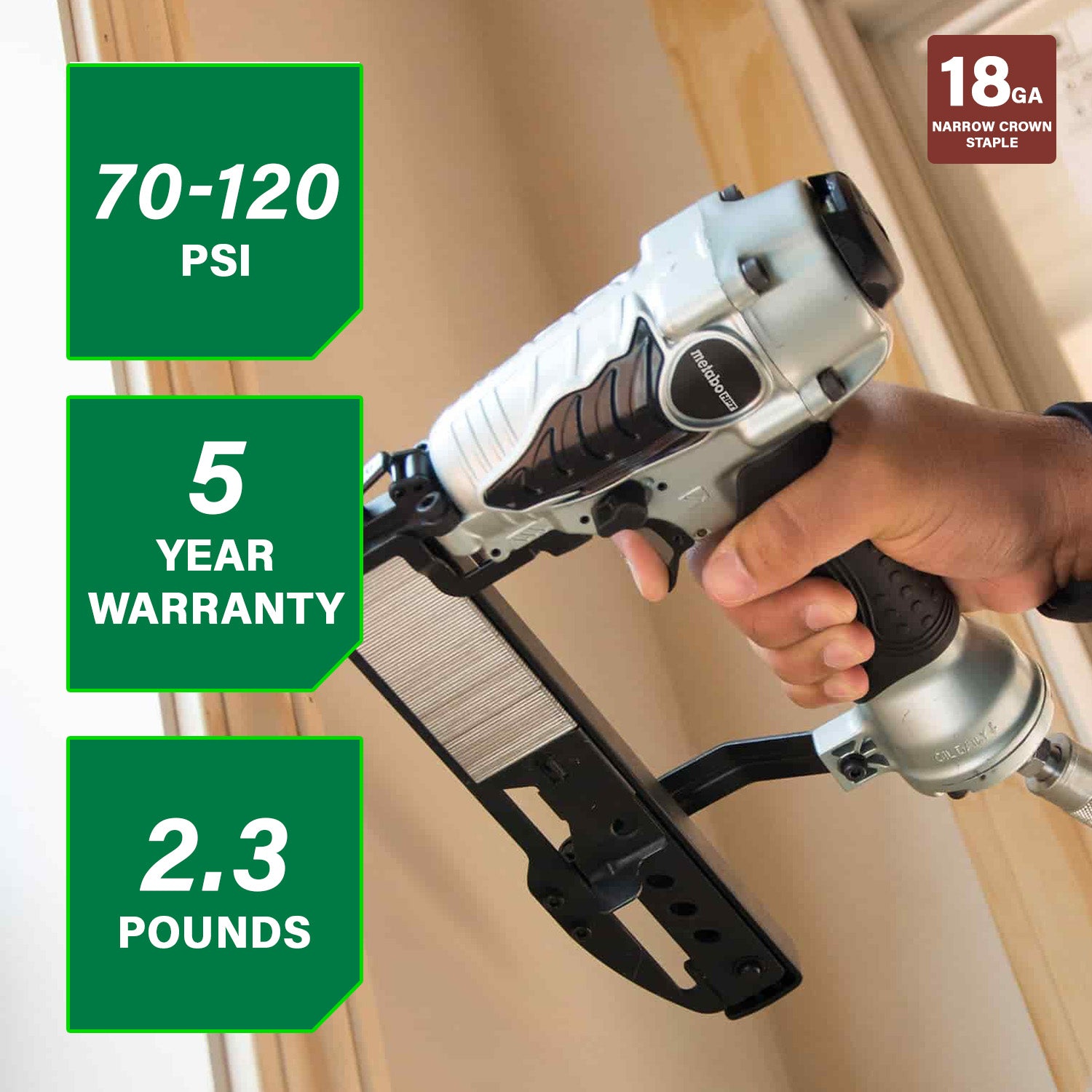 Metabo agrafeuse (38mm) largeur(1 1/2) longueur agrafe l N3804AB3