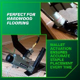 Metabo HPT 2 Inch 15.5 Gauge 1/2 Inch Crown Flooring Stapler N5010AB