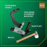 Metabo HPT Agrafeuse à plancher à couronne 1/2 pouce 15,5 gauge 2 pouces | Metabo HPT N5010AB N5010AB