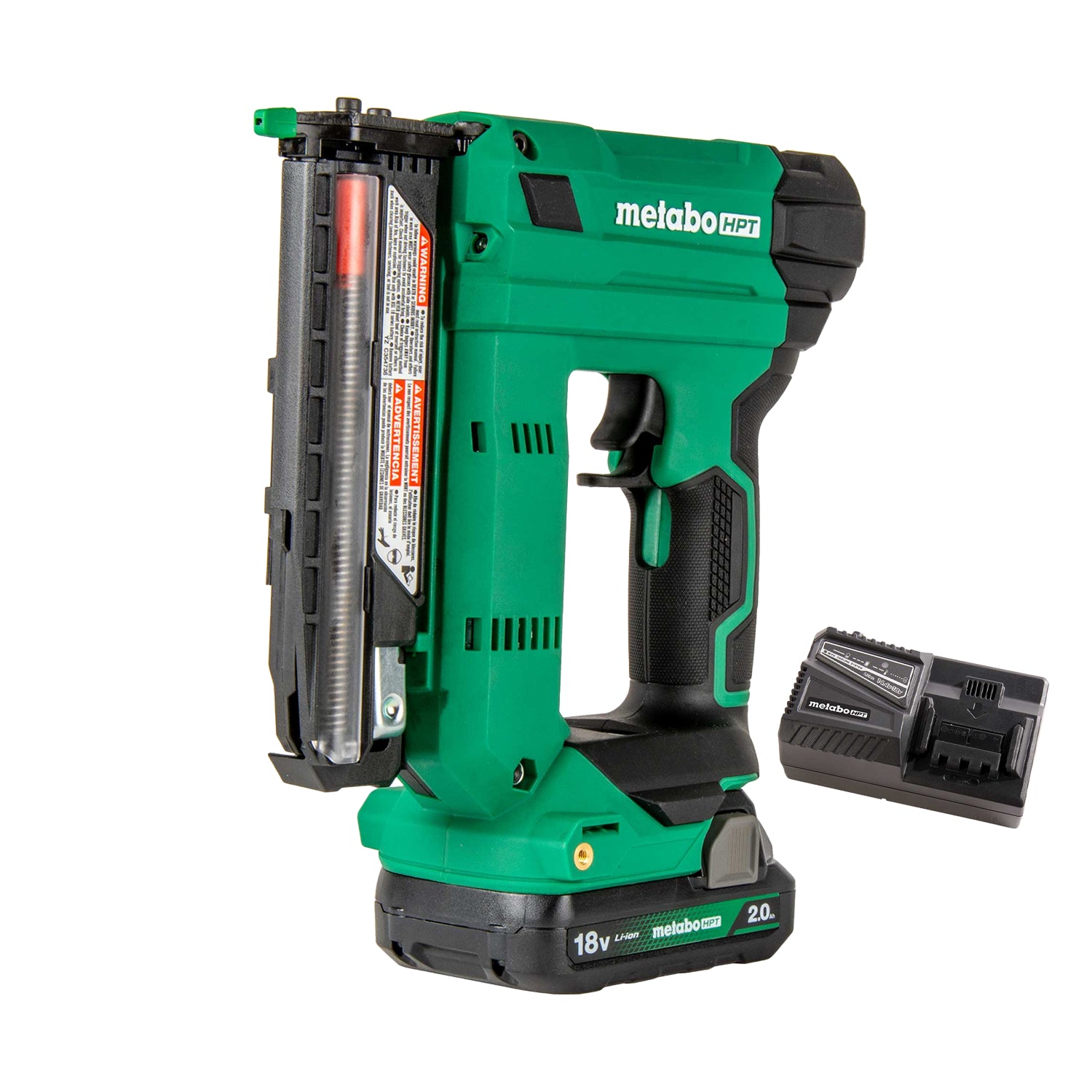 Metabo HPT Cloueuse à tête fine 23‑Gauge 18V MultiVolt™ (1×2,0 Ah) | Metabo HPT NP1835DA NP1835DA