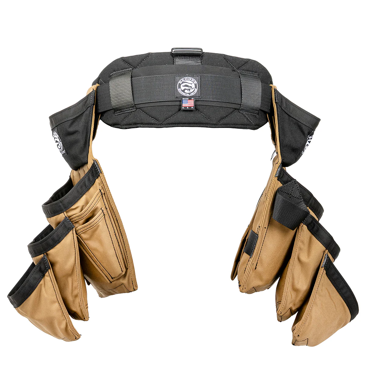Badger Ensemble de ceinture à outils pour charpentier Sciure Moyen 463120 M