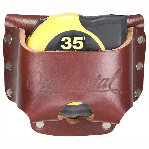 Occidental Leather Étui à ruban adhésif à fixation haute porté à la ceinture Très Grand Rouge 5137