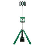 Metabo HPT Lampe de chantier à trépied LED 4 000 lumens sans fil 18 V MultiVolt™ (corps d'outil uniquement) | Metabo HPT UB18DGQ4 UB18DGQ4