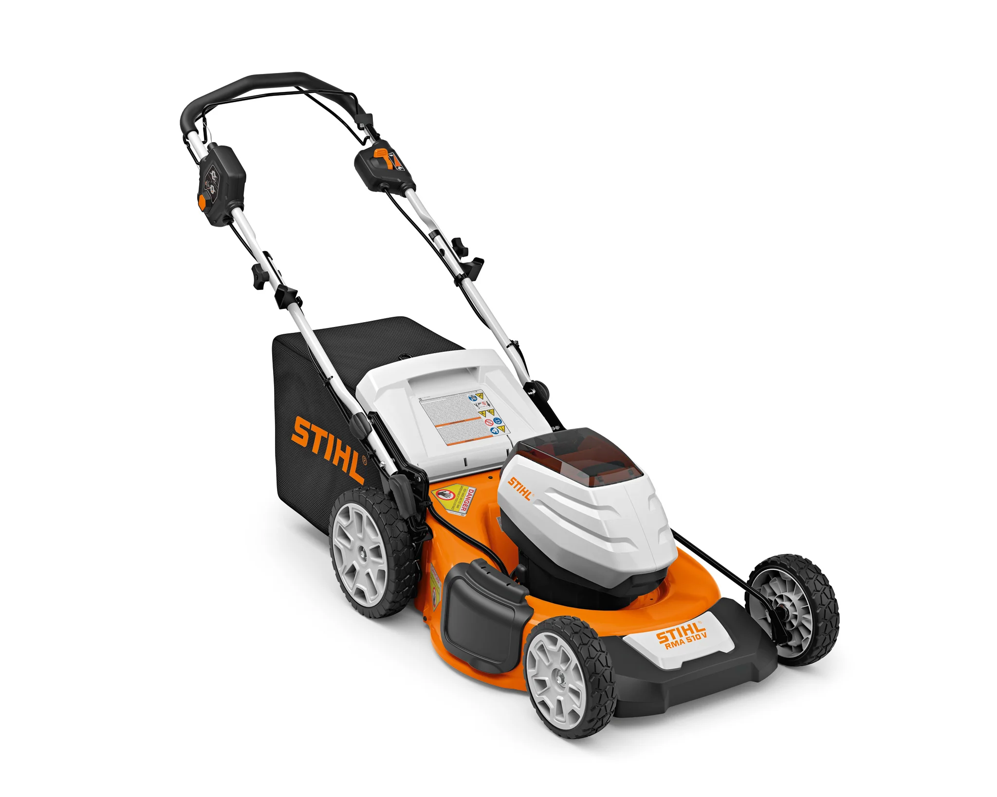 Stihl Tondeuse à gazon autotractée à batterie 21'' Système AP RMA 510 V