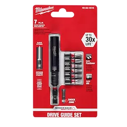 Milwaukee Ensemble de guides d'entraînement magnétique d'impact SHOCKWAVE™ - 7 pièces 48-32-4515