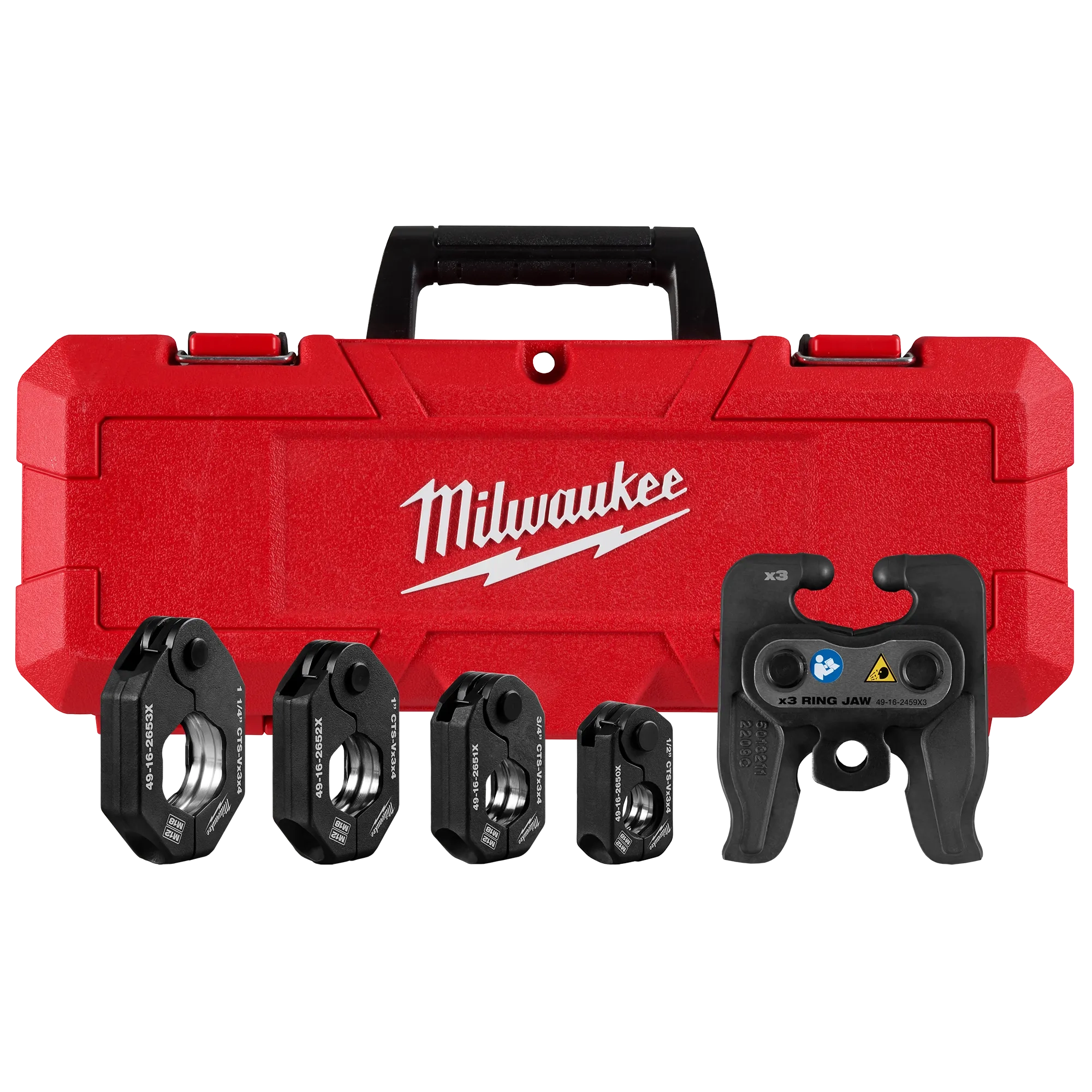 Milwaukee Kit d'anneaux de pressage pivotants CTS-V 49-16-2692X