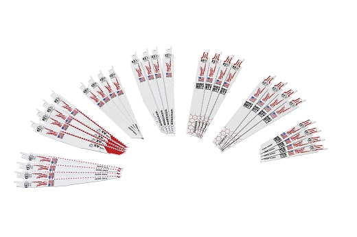 Milwaukee Ensemble de lames SAWZALL® Démolition et Standard - 32 pièces 49-22-1132