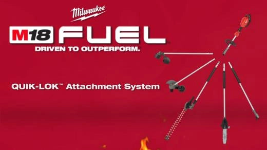 Milwaukee M18 FUEL™ QUIK-LOK™ Rubber Broom Attachment 49-16-2740