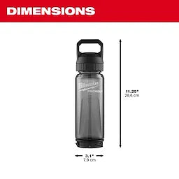 Milwaukee Bouteille PACKOUT™ 25 oz avec couvercle à gorgée 48-22-8371B