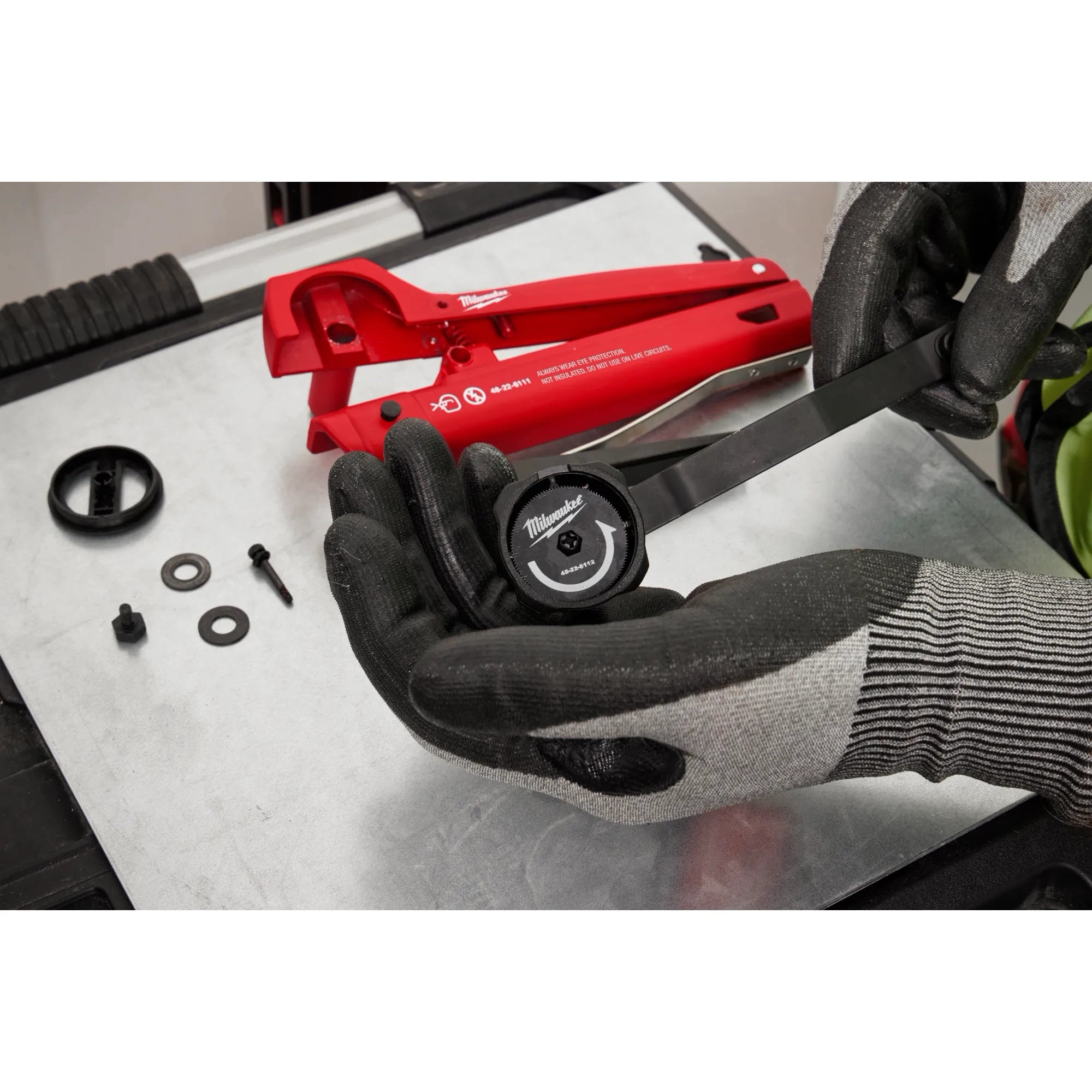 Milwaukee Lame de rechange pour coupe-câble blindé 48-22-6112