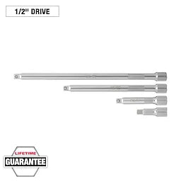 Milwaukee Ensemble d'extensions d'entraînement 1/2" 4 pièces 48-22-9342